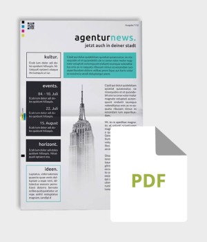 Print a newspaper in small runs