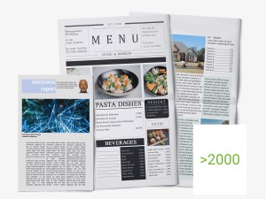 Newspapers, Leaflets & Advertising Sheets