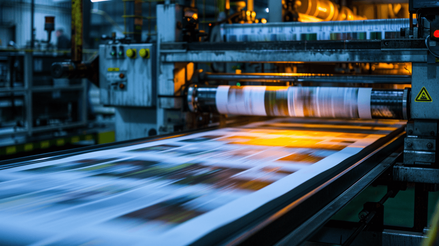 Modern newspaper printing using the ISOnewspaper26v4 colour profile
