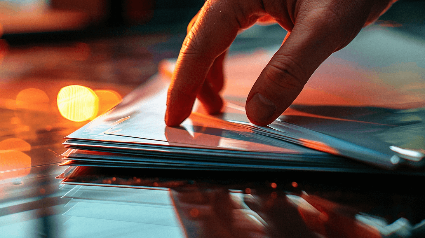 Coated paper for elegant magazines and brochures