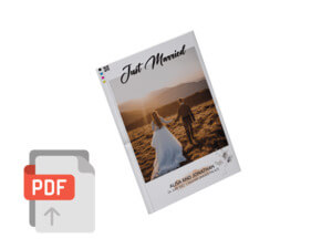 PDF als echte Hochzeitszeitung drucken lassen