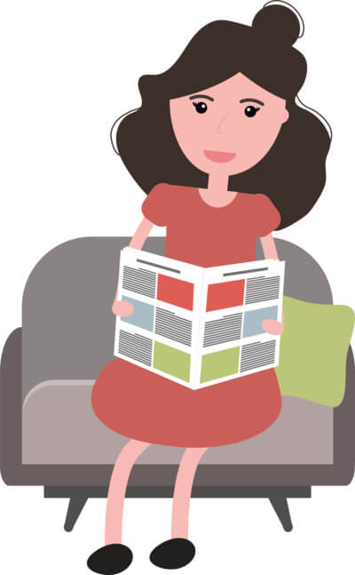 Enjoy reading your own custom-made newspaper