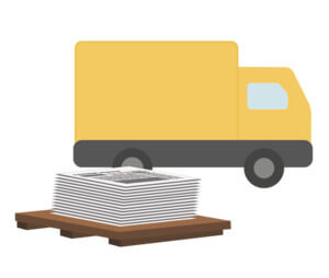 Icon: Lieferung von individuellen Zeitungen, Beilagen & Prospekten