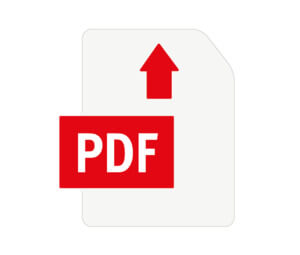 Icon: Eigene PDF hochladen und drucken lassen