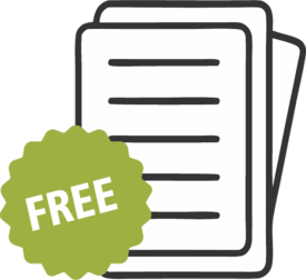 Icon for free paper samples