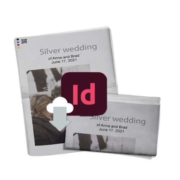 Design a 25th anniversary newspaper with InDesign template