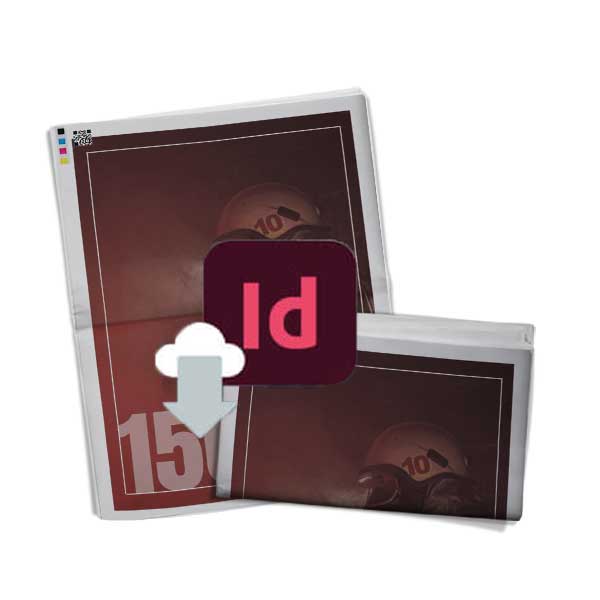 Fire brigade club newsletter with the InDesign template