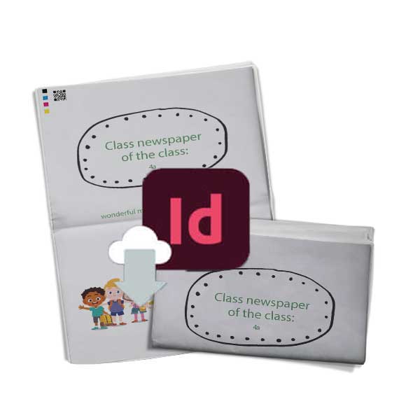 Class newspaper template InDesign download