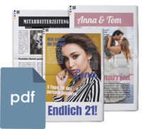 Print your PDF file as a newspaper